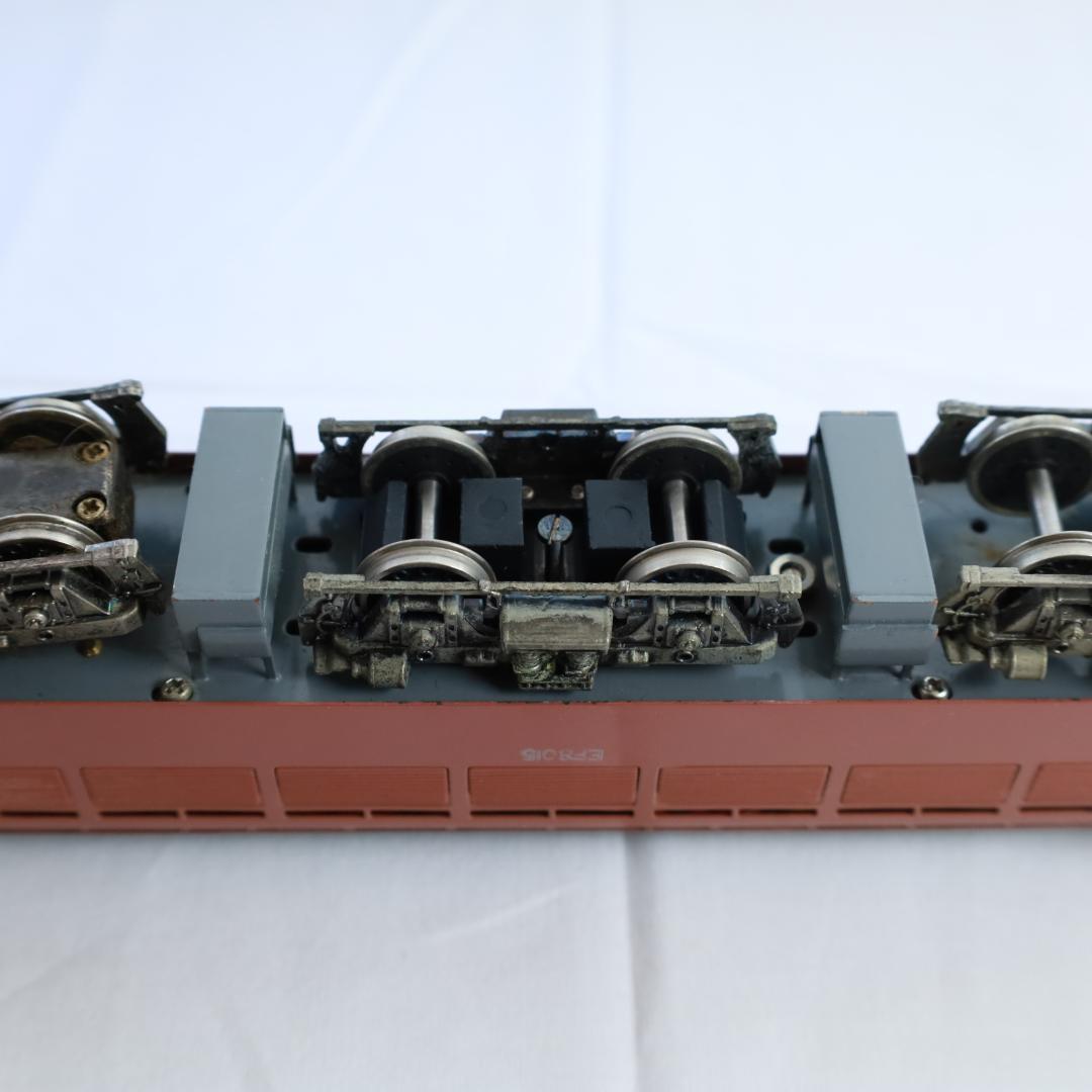 ［K］中村精密 EF805電気機関車と客車2両セット HOゲージ 動作未確認