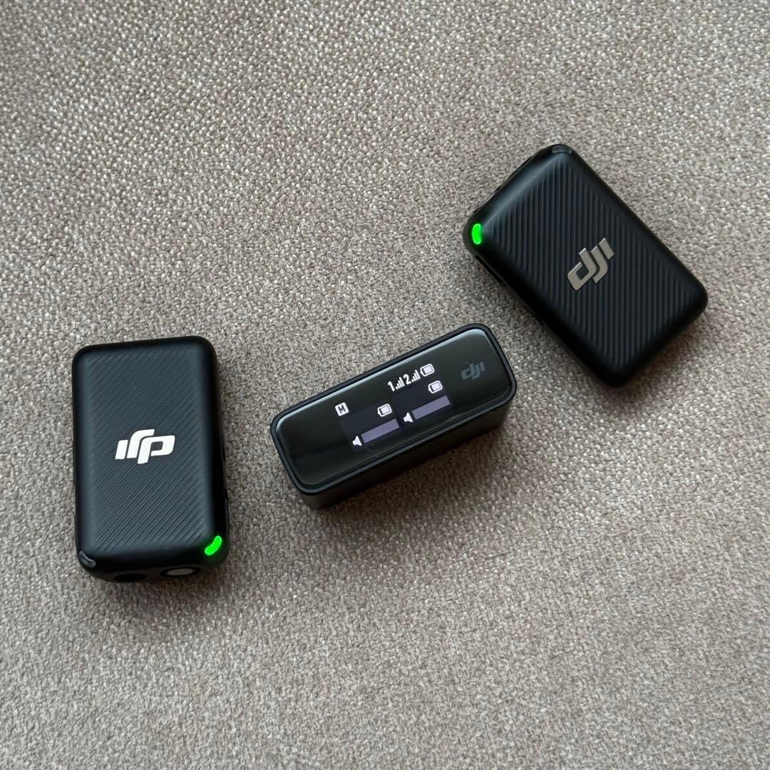 DJI Micワイヤレスマイクセット【外箱付】