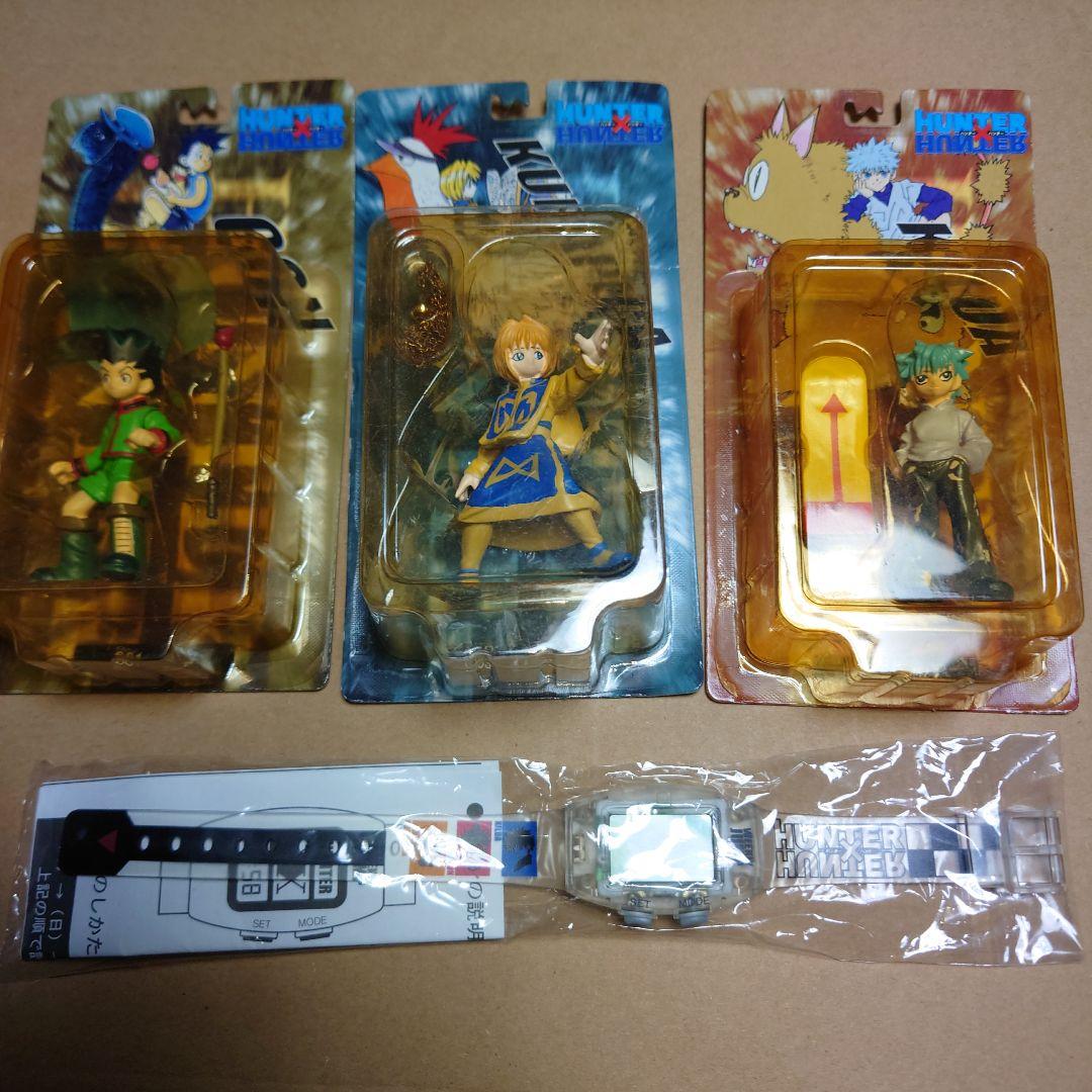 HUNTER×HUNTER フィギュア 3体＆腕時計セット