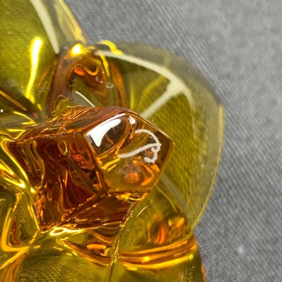 K858⭐︎バカラ クリスタル オーナメント ブルームコレクション オレンジ