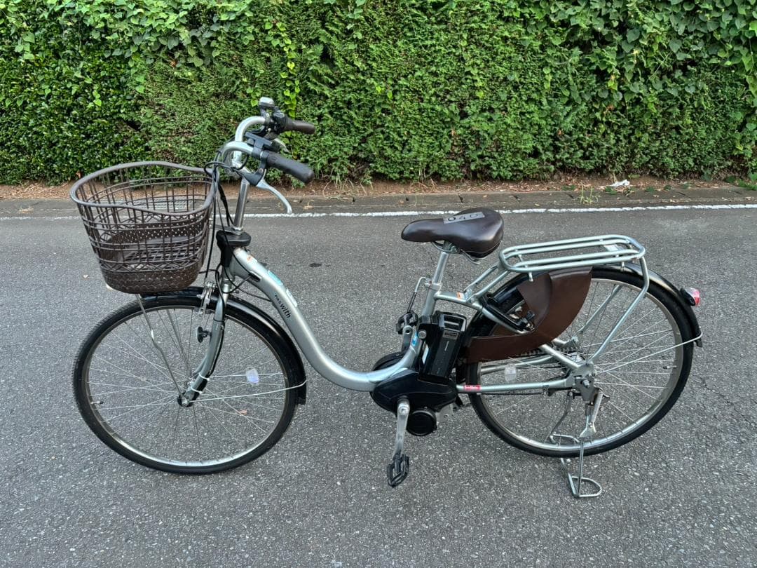 ヤマハ　PAS WITH　12.3Ah　24インチ　電動自転車