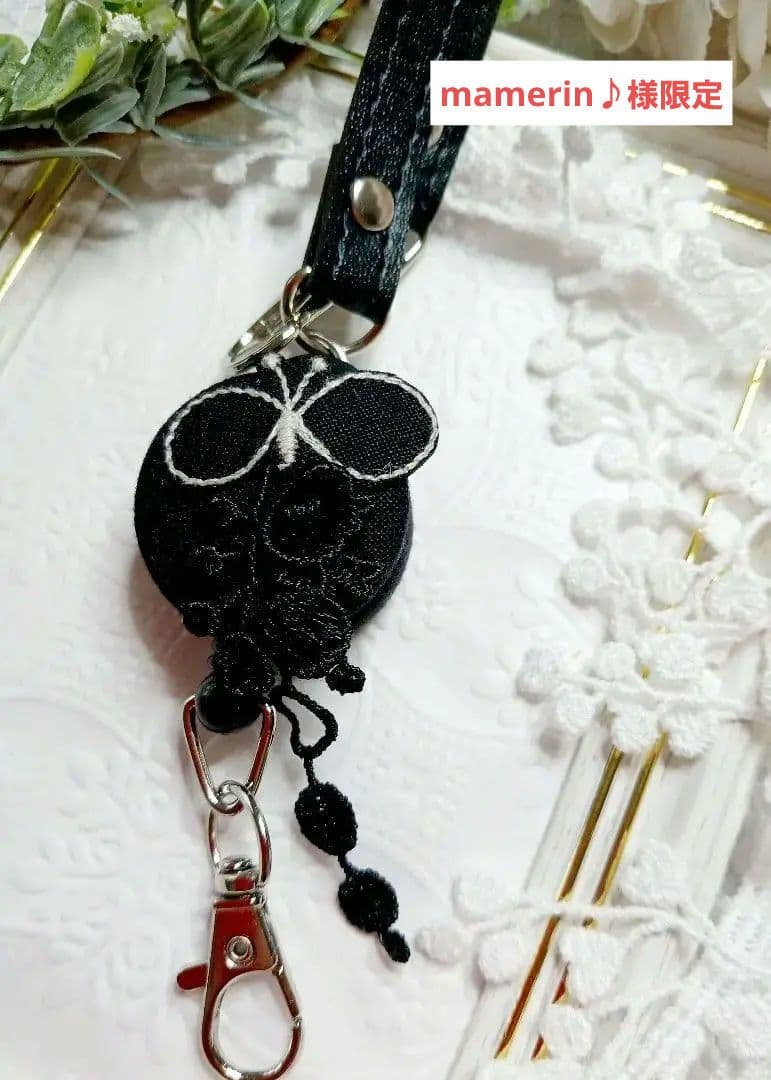♡mamerin ♪様限定☆ハンドメイド☆ミナペルホネンバッグチャーム&ブローチ