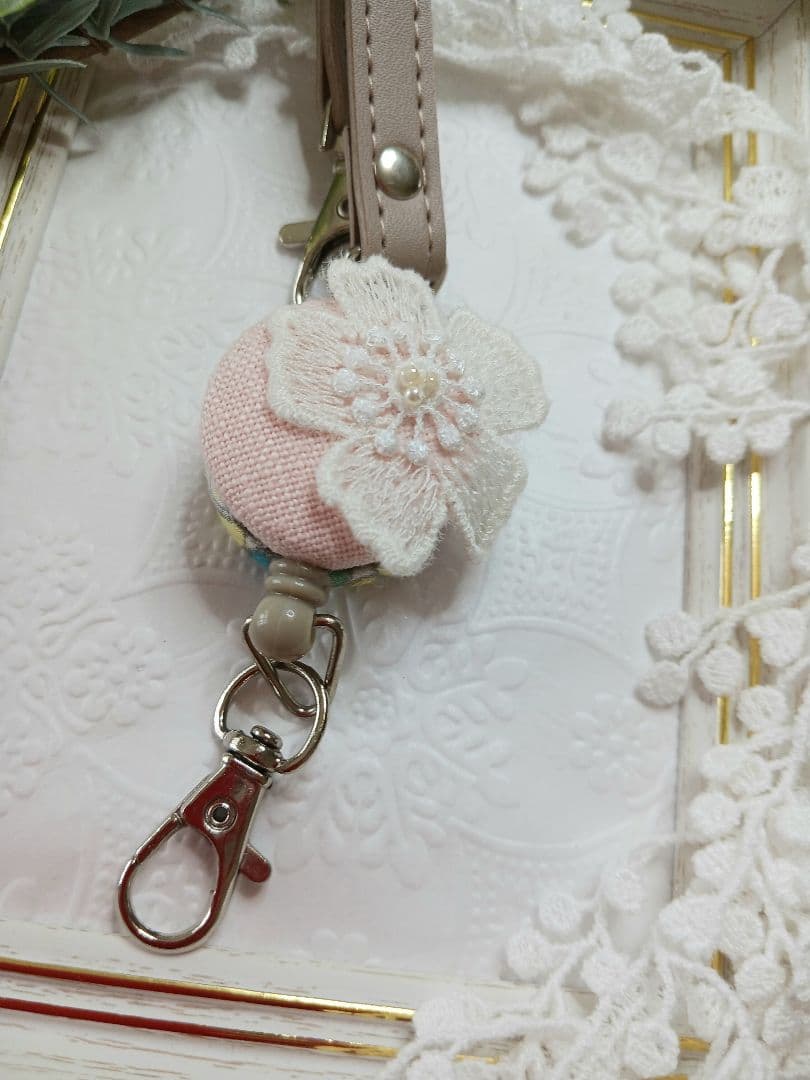 ♡mamerin ♪様限定☆ハンドメイド☆ミナペルホネンバッグチャーム&ブローチ