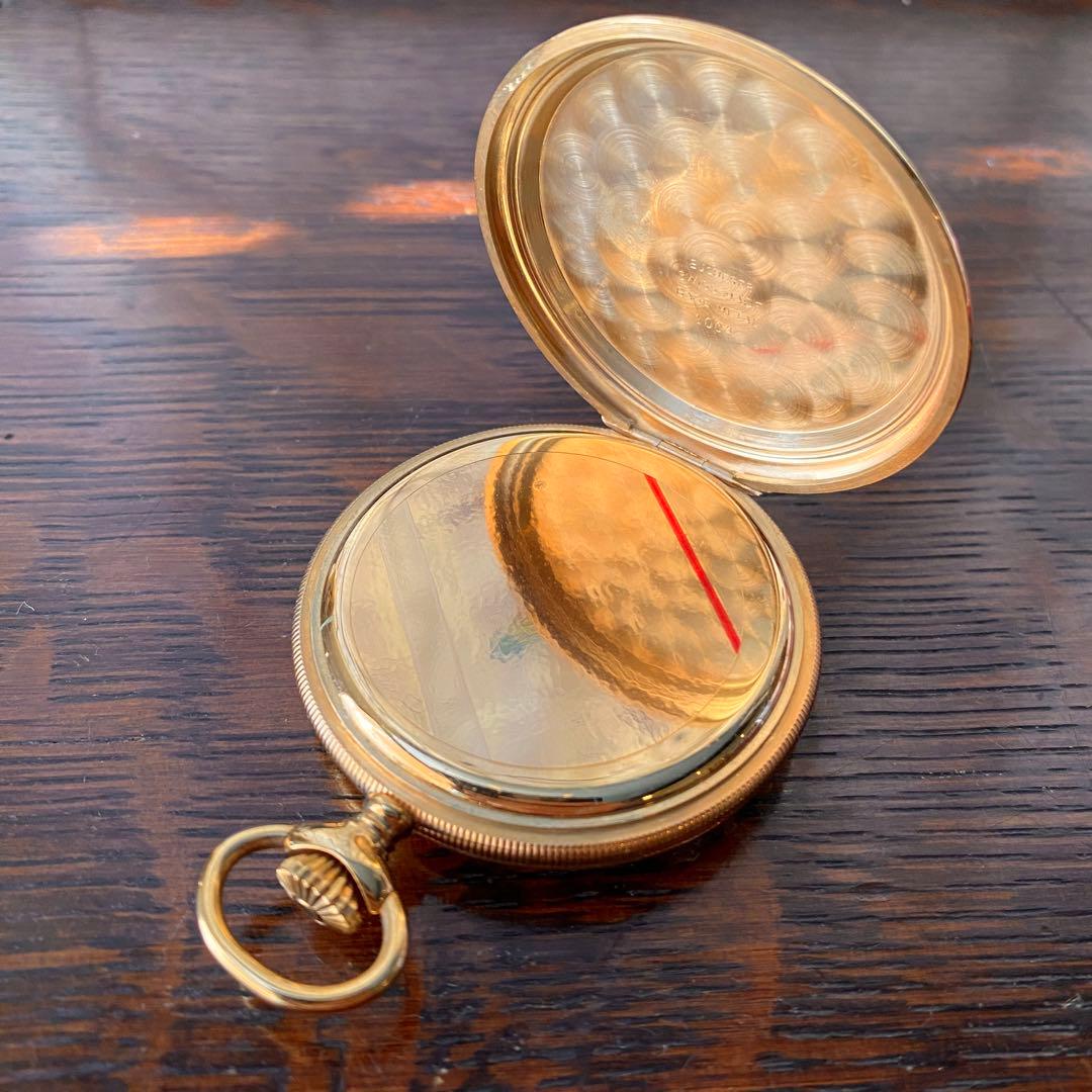 極美品 スイス製 Bucherer ユニタス6497 懐中時計 動作品