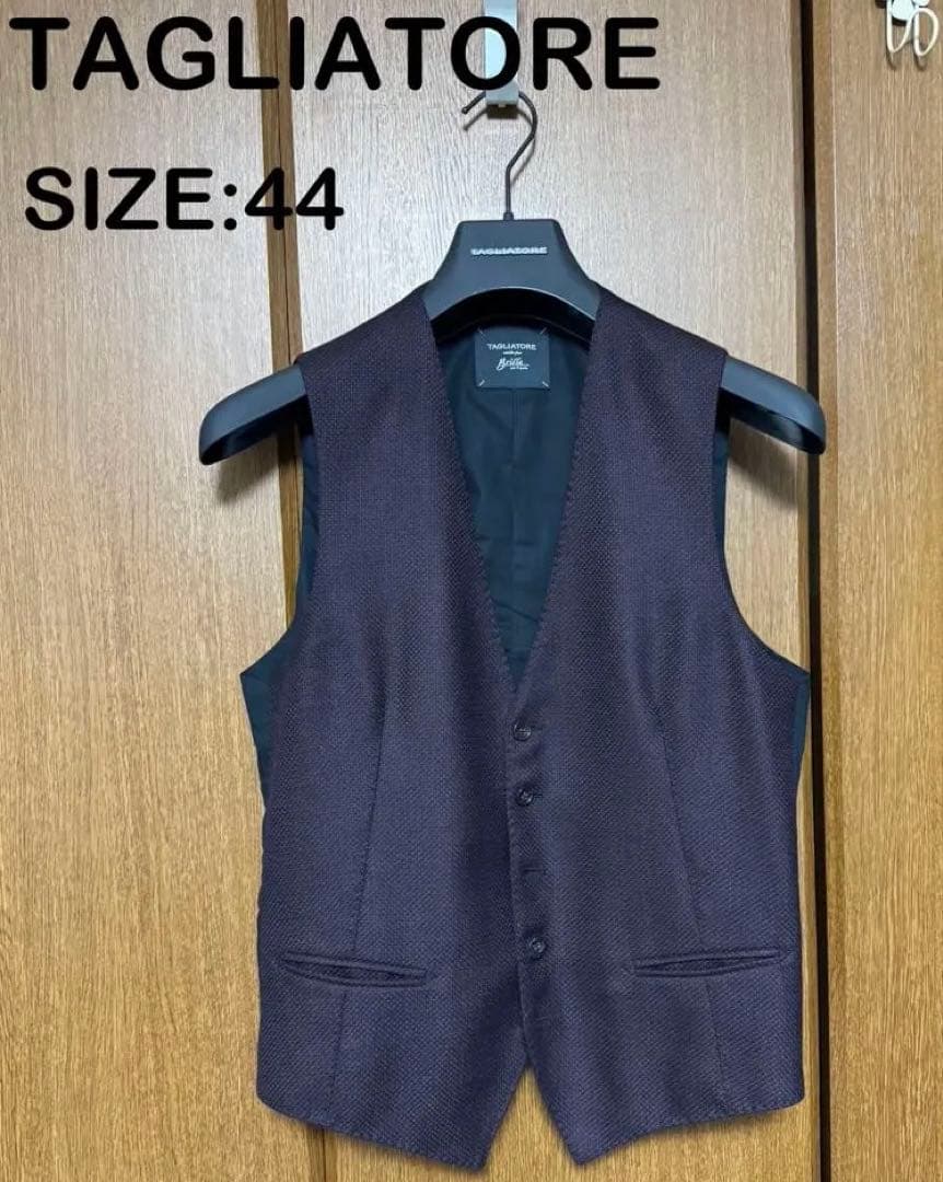 TAGLIATORE タリアトーレ　ジレ　ボルドー
