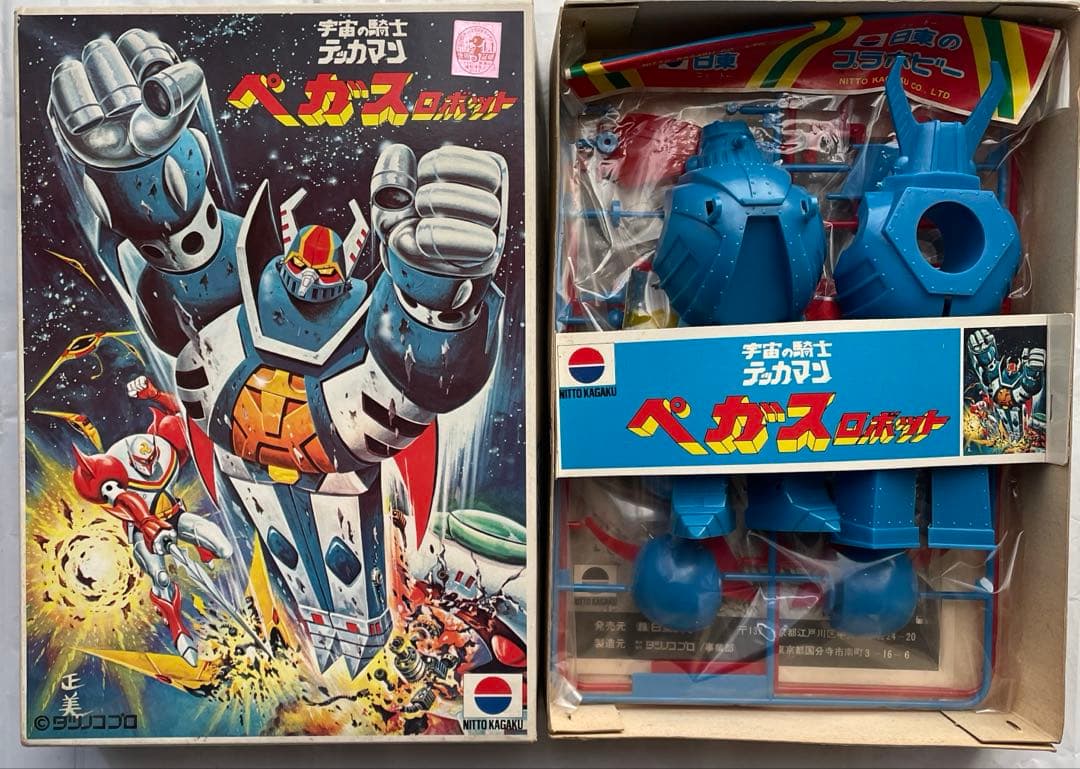【未組立】ペガスロボット　宇宙の騎士テッカマン テッカマン　プラモデル