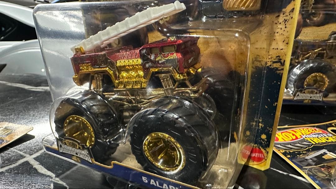 Hot Wheelsモンスタートラック　トロフィーチャンピオンズ6種コンプリート