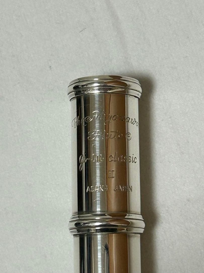 【工房リペア済み】ミヤザワ フルート gi-bu classicll