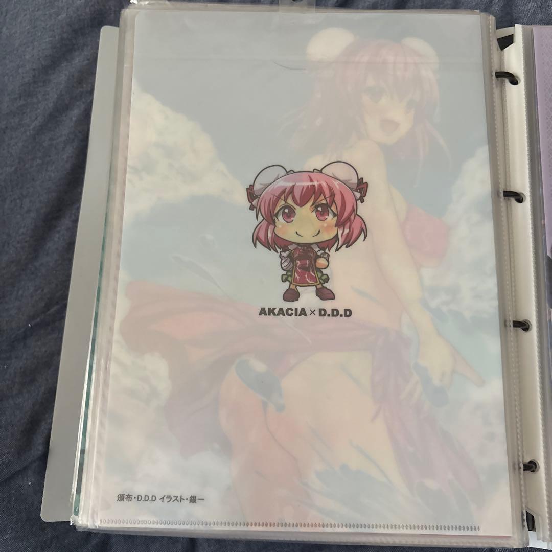 東方project かせん　水着　美少女　クリアファイル　VY10