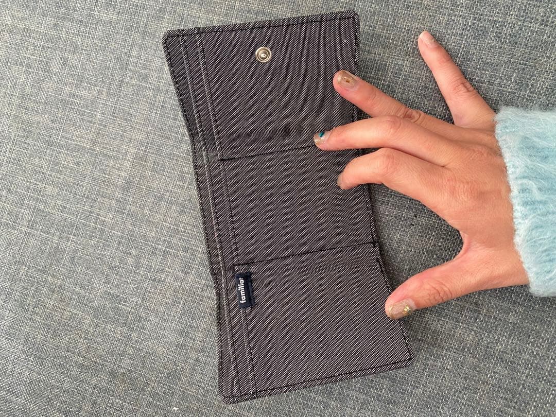 familiar ミニ財布 三つ折り ミニウォレット