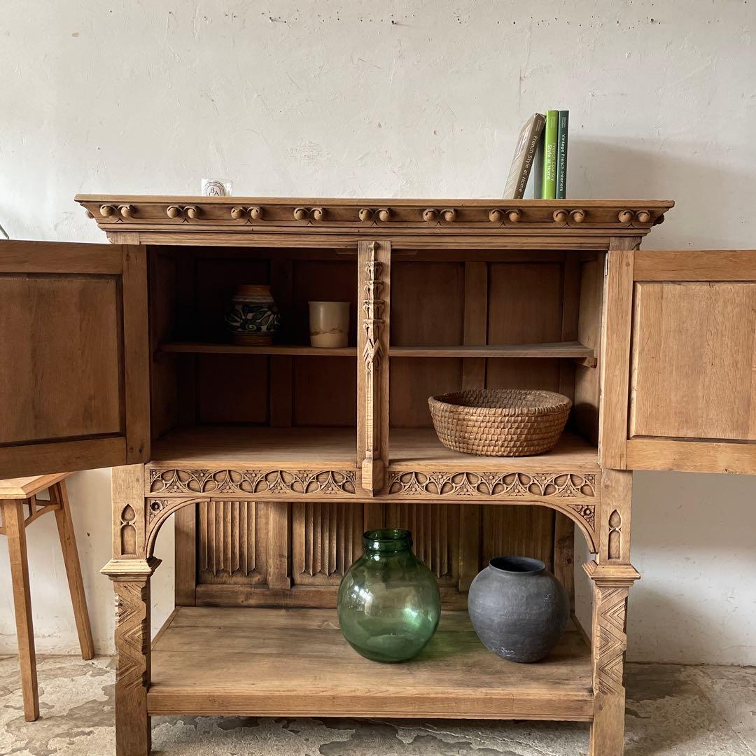 年末・年始SALE ビンテージ コンソールキャビネット 剥離