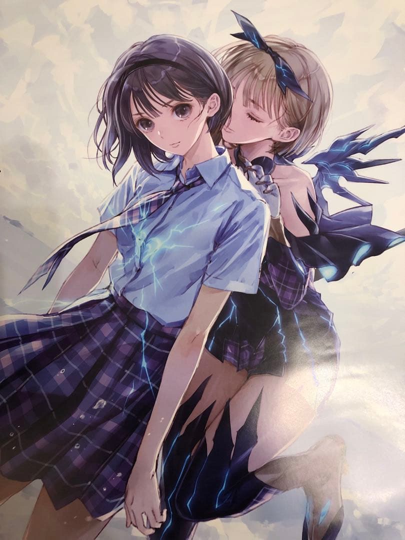 【非売品】ブルーリフレクション 帝 タイ 白井日菜子 B2 サイズ ポスター ②