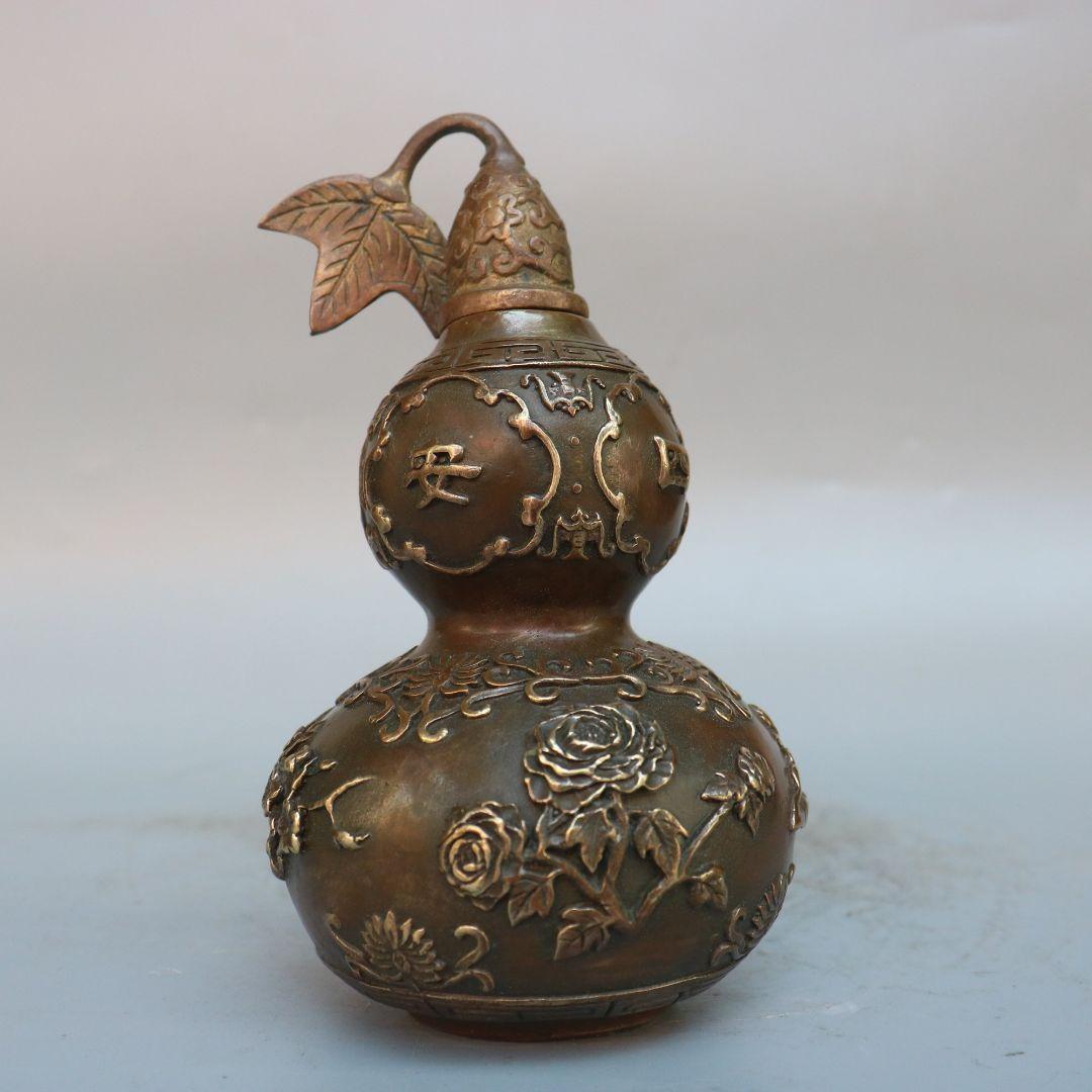 四季が平安瓢箪 装飾品 工芸品 美術品 置物