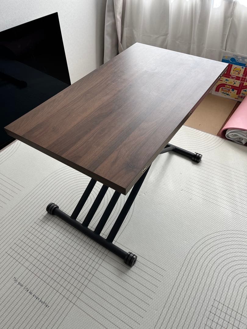 ※最終価格※【直接引き取り限定】昇降＆拡張テーブル