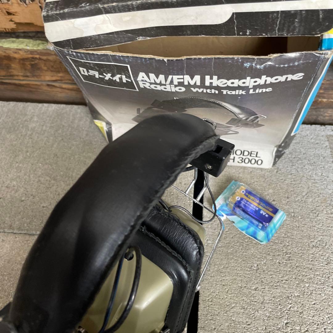 ローラーメイト ヘッドホン型 ラジオ
