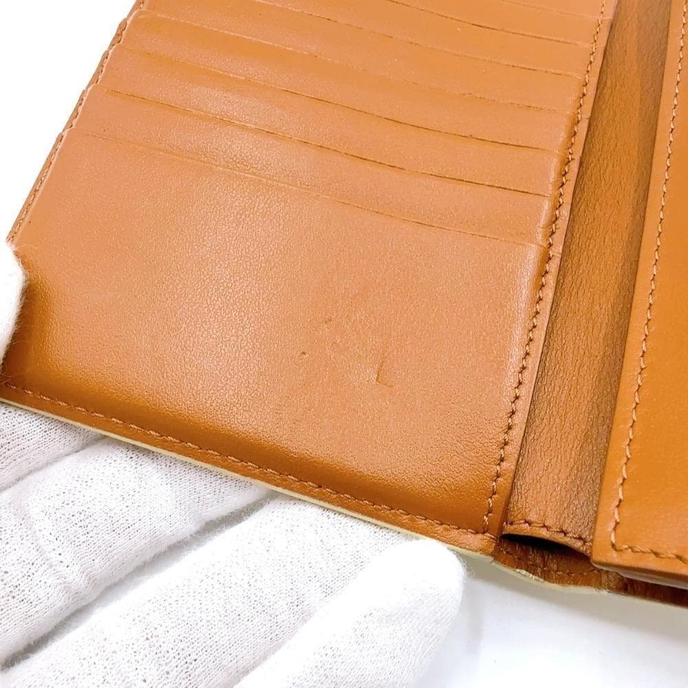 ◇セリーヌ◇トリオンフ/ミディアムストラップ/コンパクトウォレット/二つ折り財布