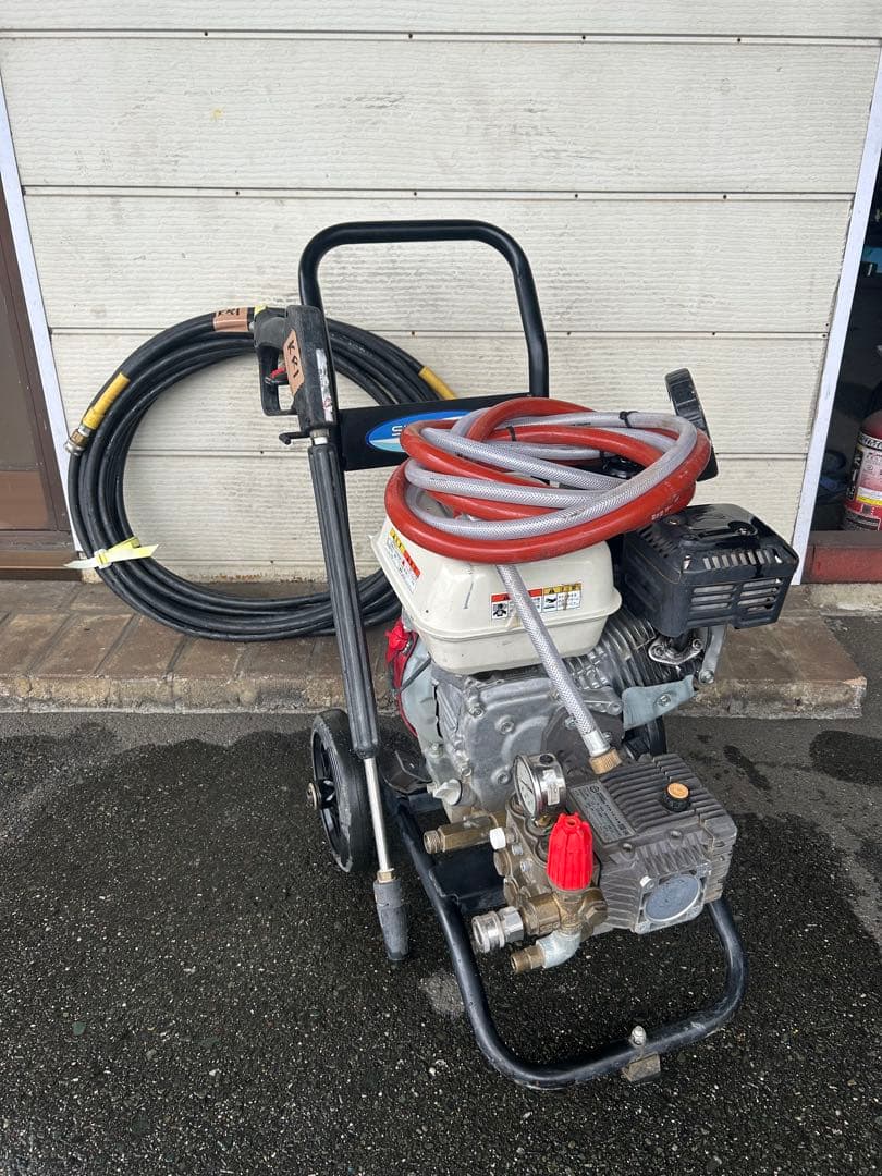 KR1★スーパー工業 エンジン式高圧洗浄 SEC-1310-2N-TA セット