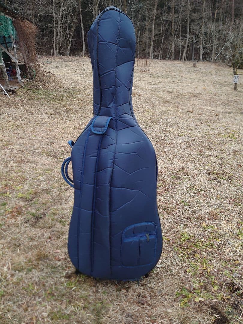 チェロ オレンジ ケース付き