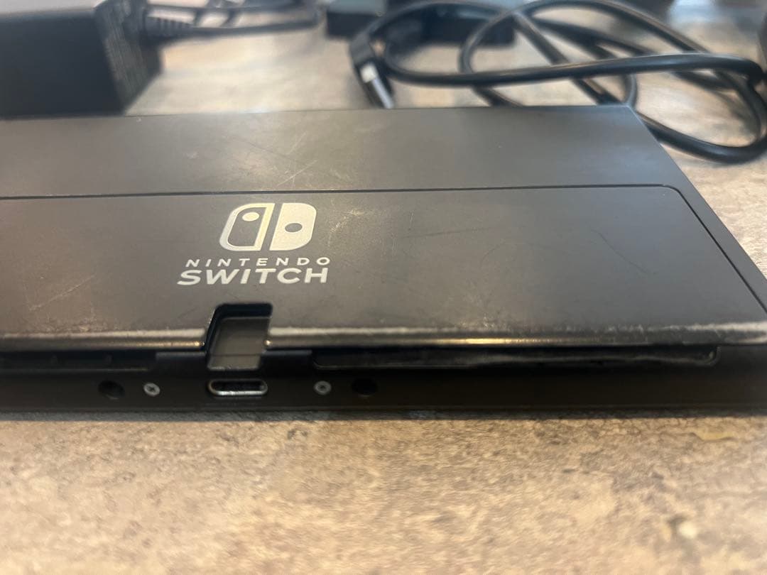 Nintendo Switch有機EL.ジョイコン不具合あり　64GB SD付き