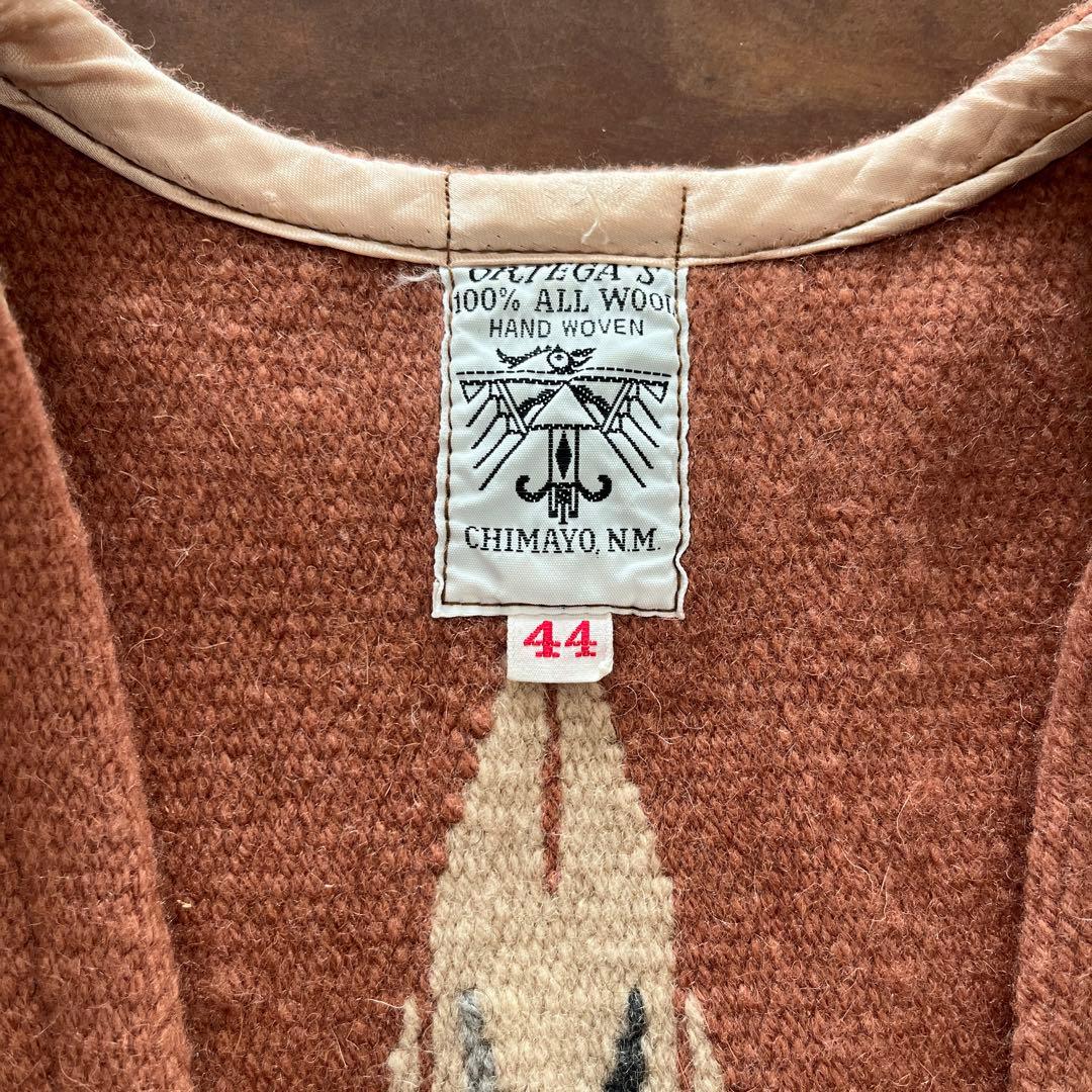 オルテガ ベスト チマヨ ナバホ トルフィリオス ビンテージ ウィングロック