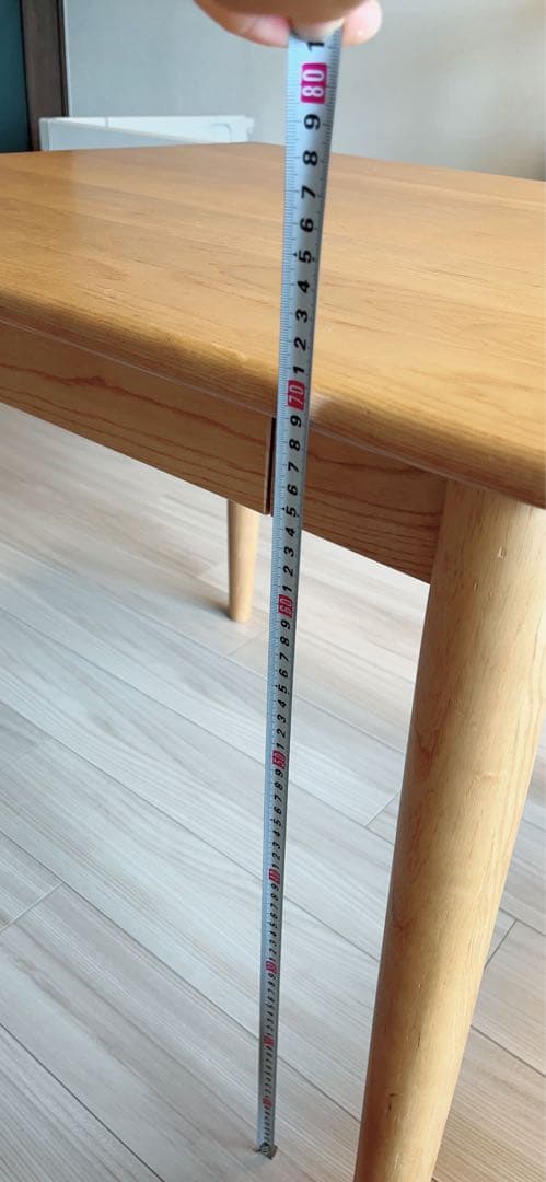 B-company 引き出し付き　ダイニングテーブル 75×70cm