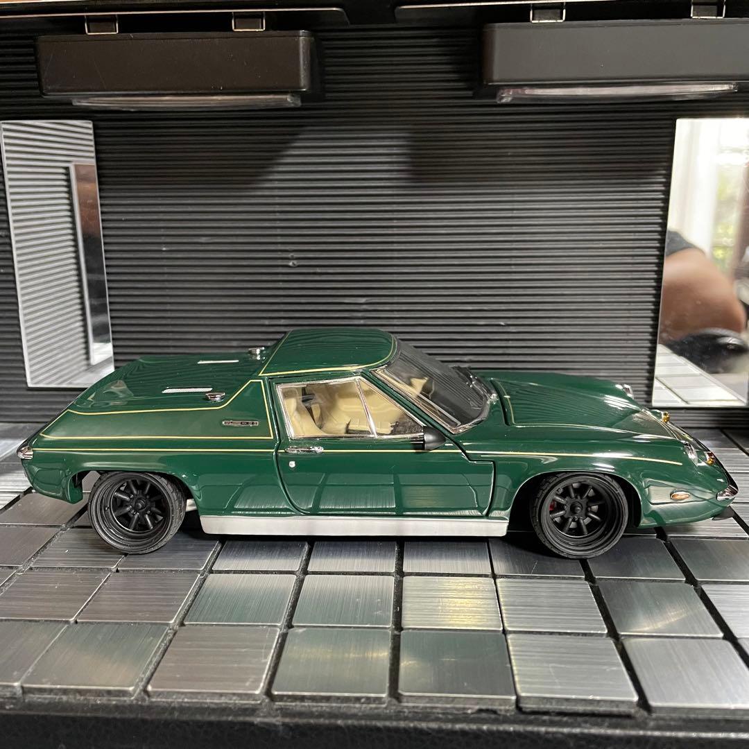 絶版　京商 1/18 ロータス ヨーロッパ スペシャル (カスタム仕様)