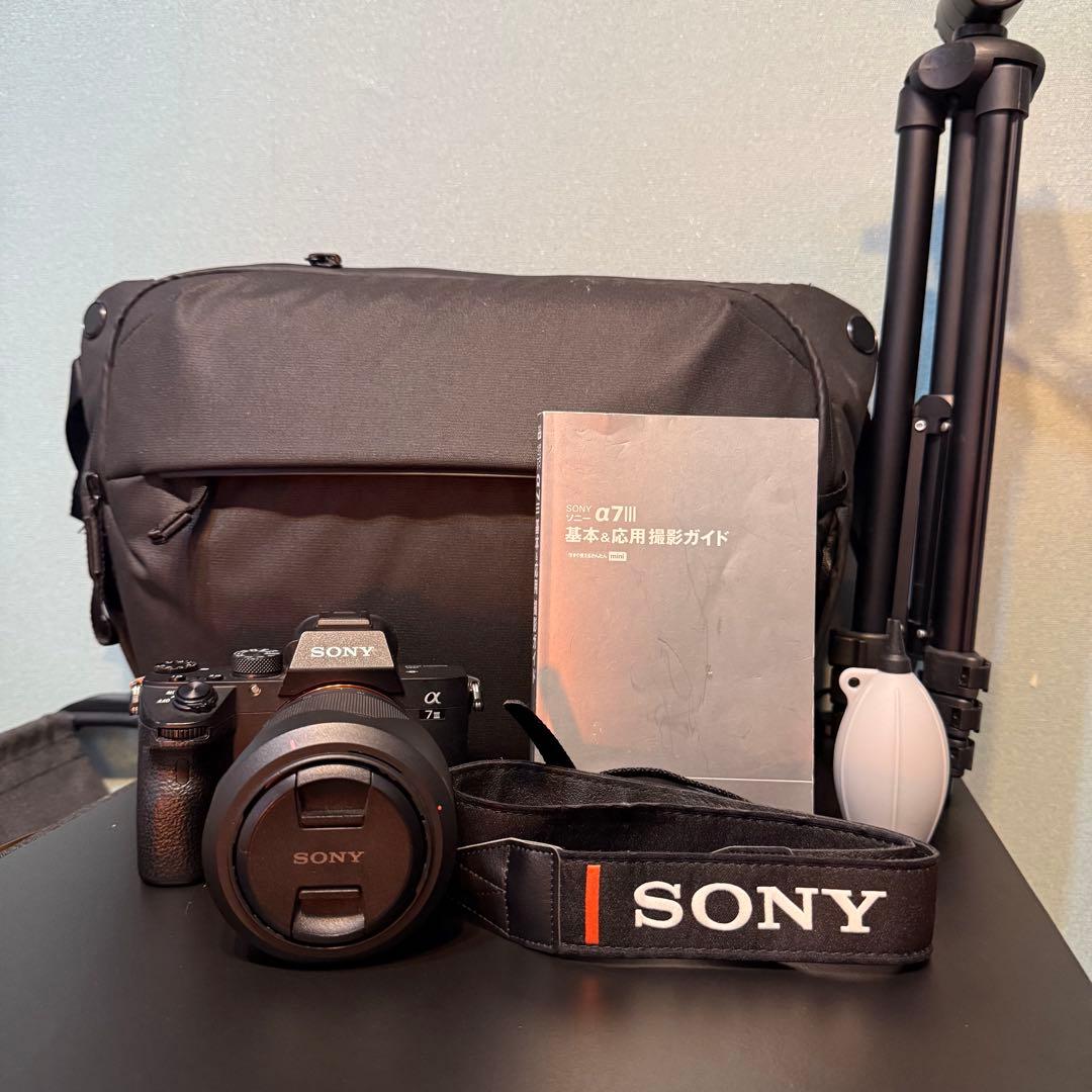 お得!!PeakDesignバッグ付 SONY α7III フルレンズキット