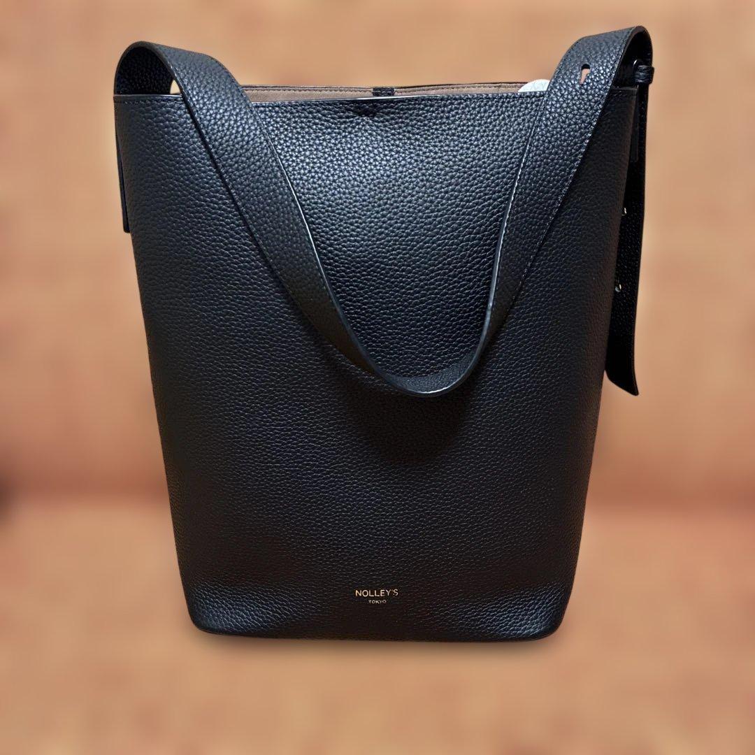 【美品】NOLLEY'S 本革　レザー　バケツワンハンドル　トートバッグ