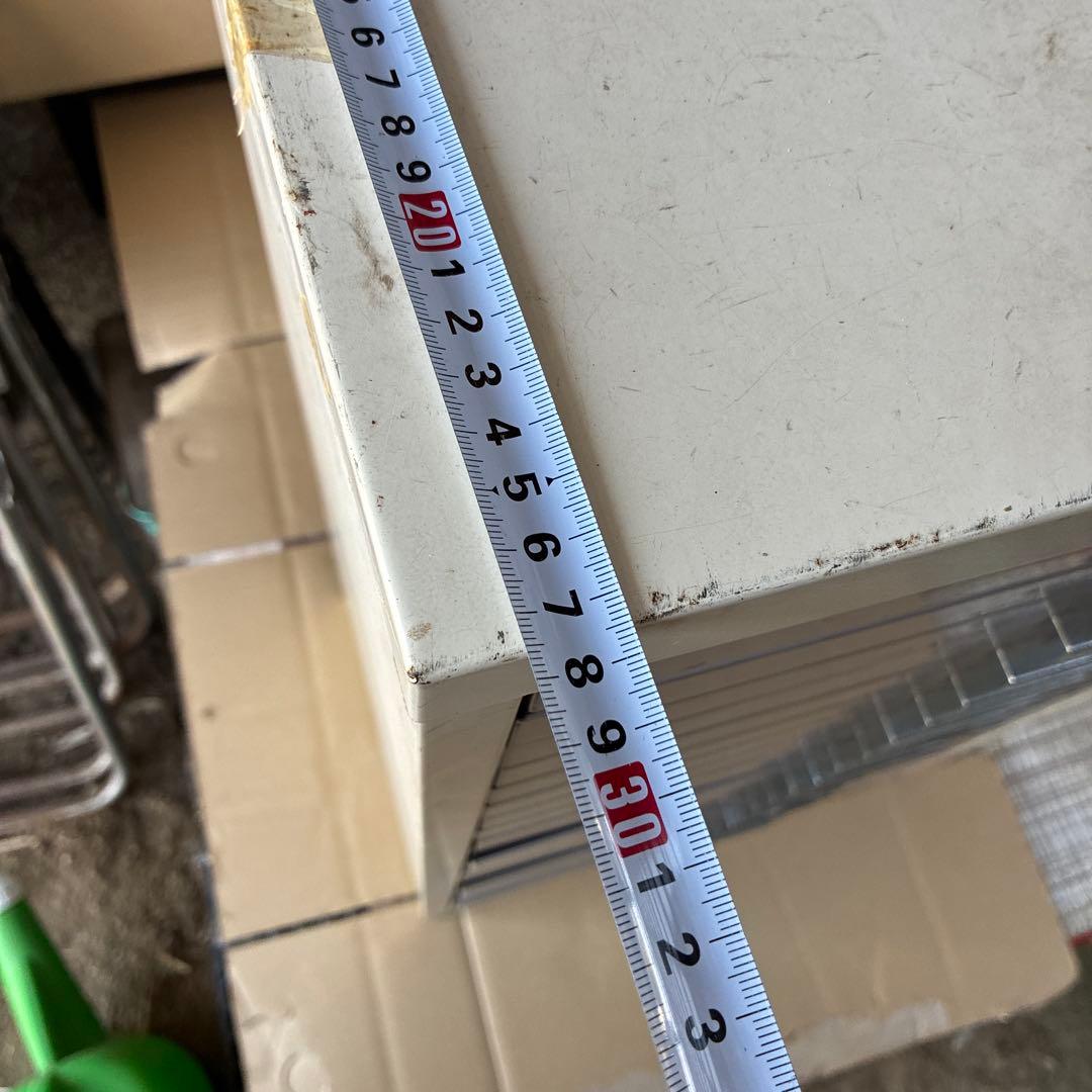 昭和レトロ　スチール製書類整理ケース 20引出