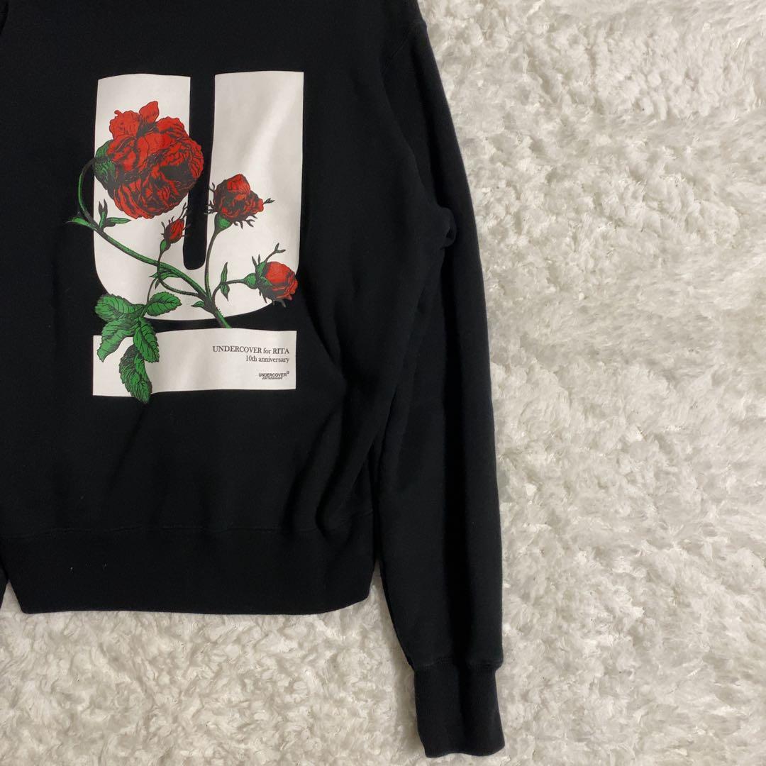 希少！UNDERCOVER×RITA コラボ パーカー 10周年 ブラック S