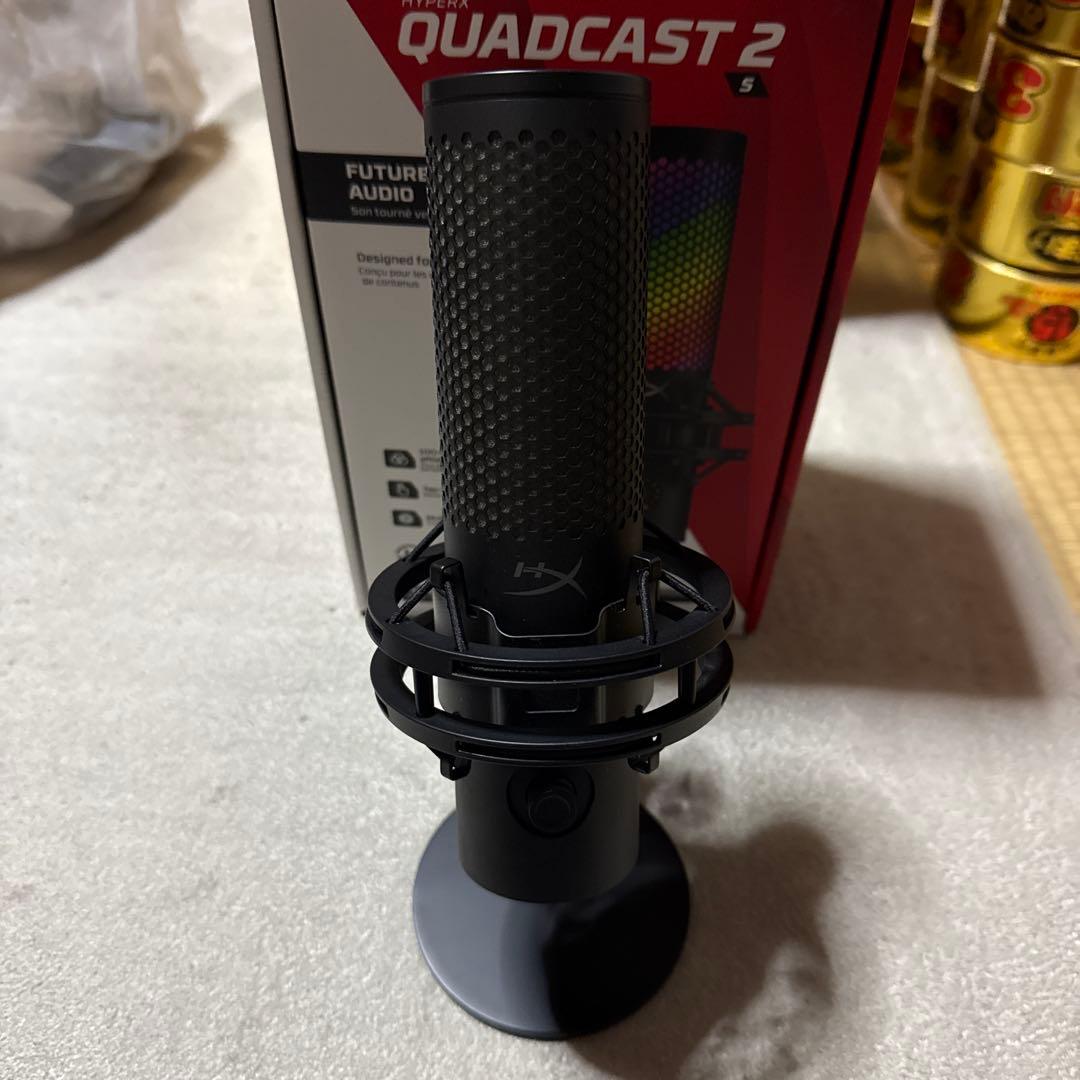 HYPERX QUADCAST 2 sコンデンサーマイク