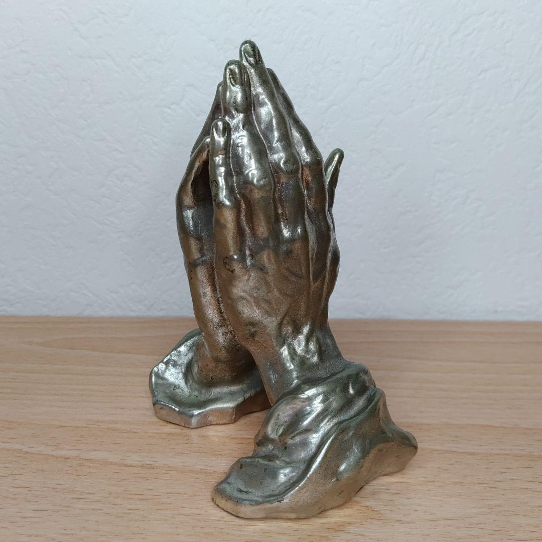 祈りの手 プレイハンド インテリア置物 アンティーク調