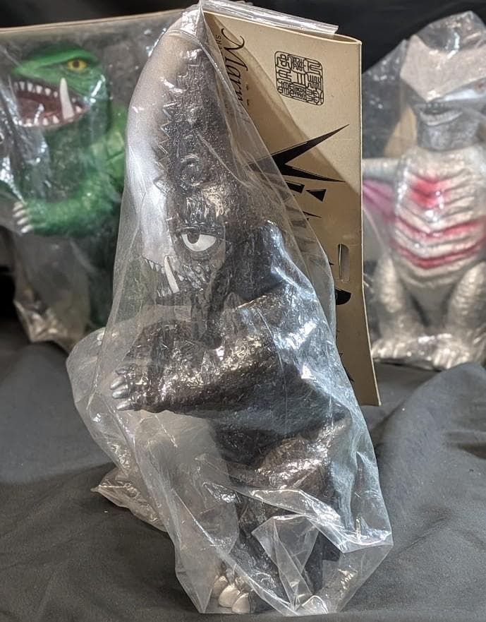 昭和ガメラ・ギロン・宇宙ギャオス（マーミット）ビニールパラダイス未開封３体セット