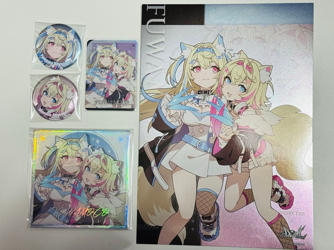 フワモコ　ホロライブ 台湾限定 萌番 コラボカフェ　グッズセット