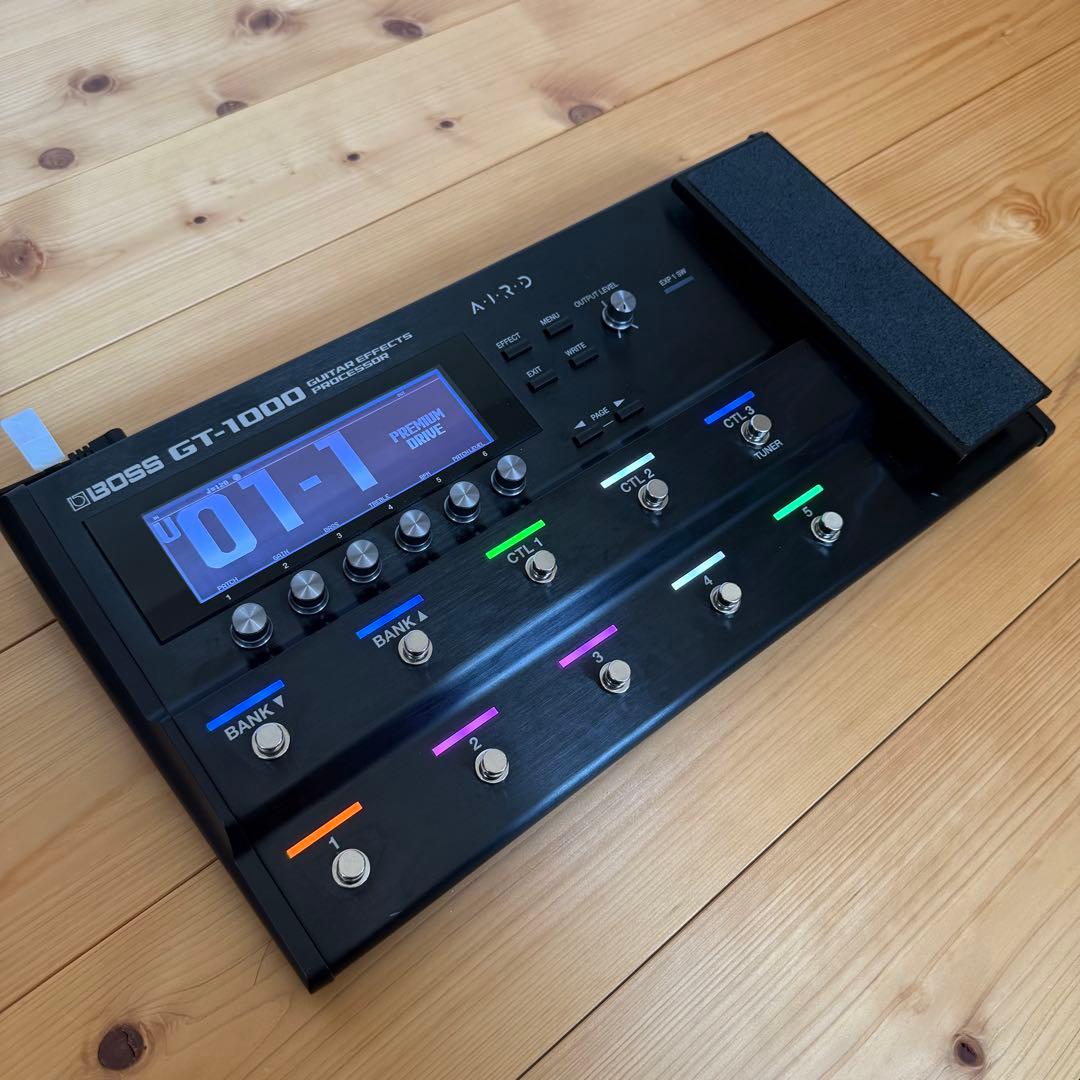BOSS GT-1000 マルチエフェクター（純正アダプター付）