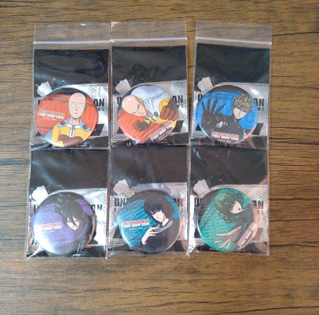 ワンパンマン ジャンフェス 缶バッジセット