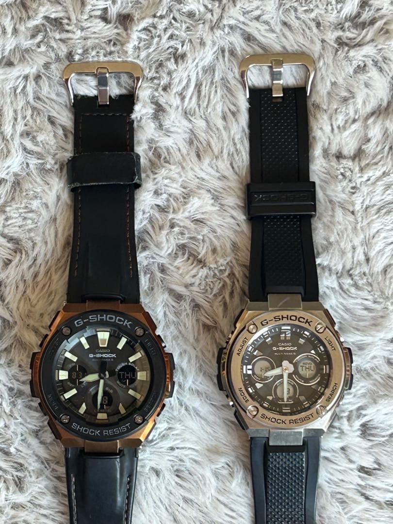 訳あり2本セットG-SHOCK GST-W120L と W310