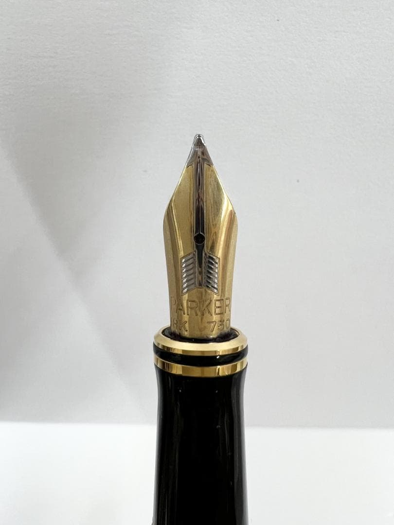 PARKER パーカー デュオフォールドインターナショナル 万年筆オレンジ18k
