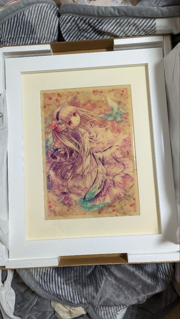 てぃんくる版画　BIANCOS PINO WHITE