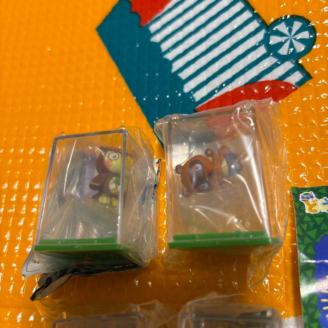 【未開封】劇場版　どうぶつの森　フィギュアコレクション　5種セット