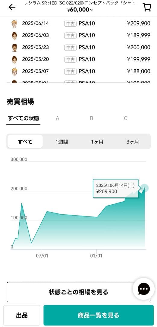 レシラム SC 022/020 1st EDITION　【薄い線傷】ポケキュン