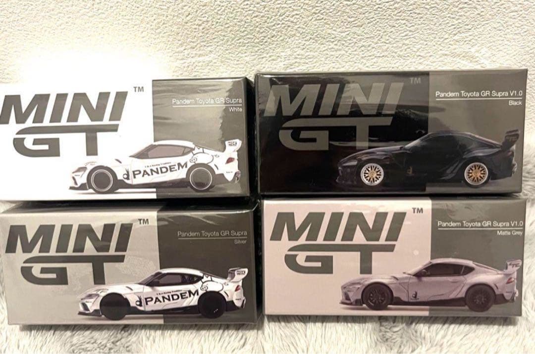 MINI GT パンデム トヨタ GR スープラ 4台セット