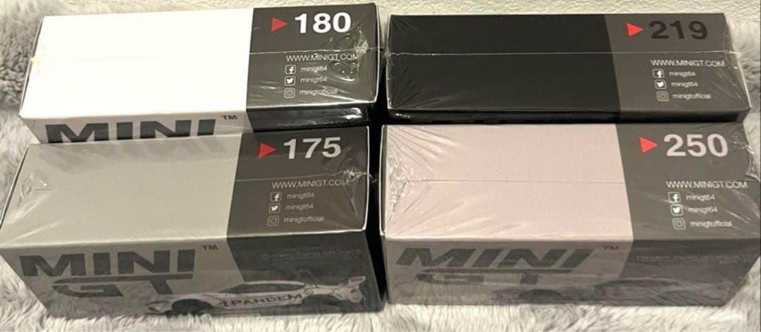 MINI GT パンデム トヨタ GR スープラ 4台セット