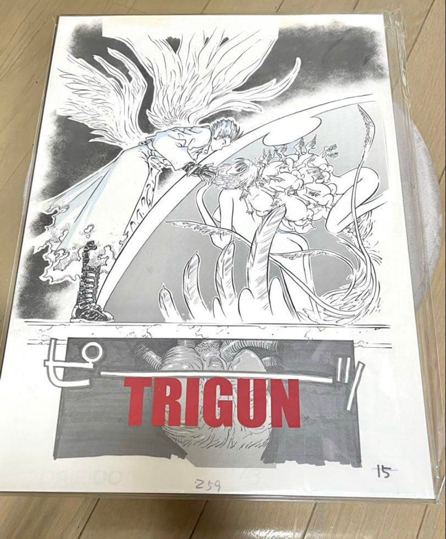 【新品未開封】トライガン　複製原画　選りすぐり44枚セット