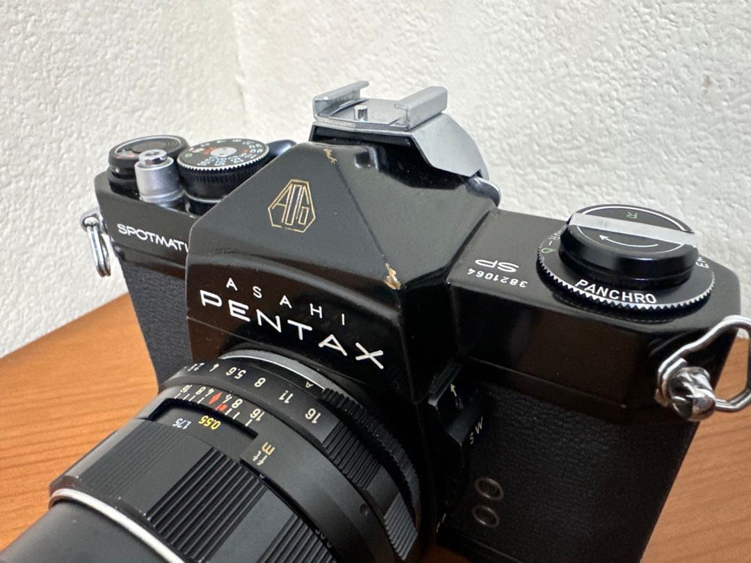 【即撮影可能】 フィルムカメラ Pentax SP レンズ3個付き