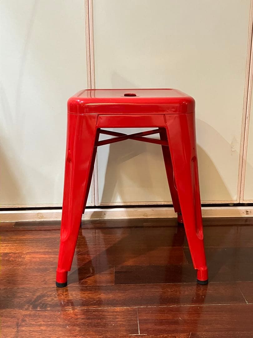 フランス製 TOLIXトリックス H スツールオリジナル　レッド