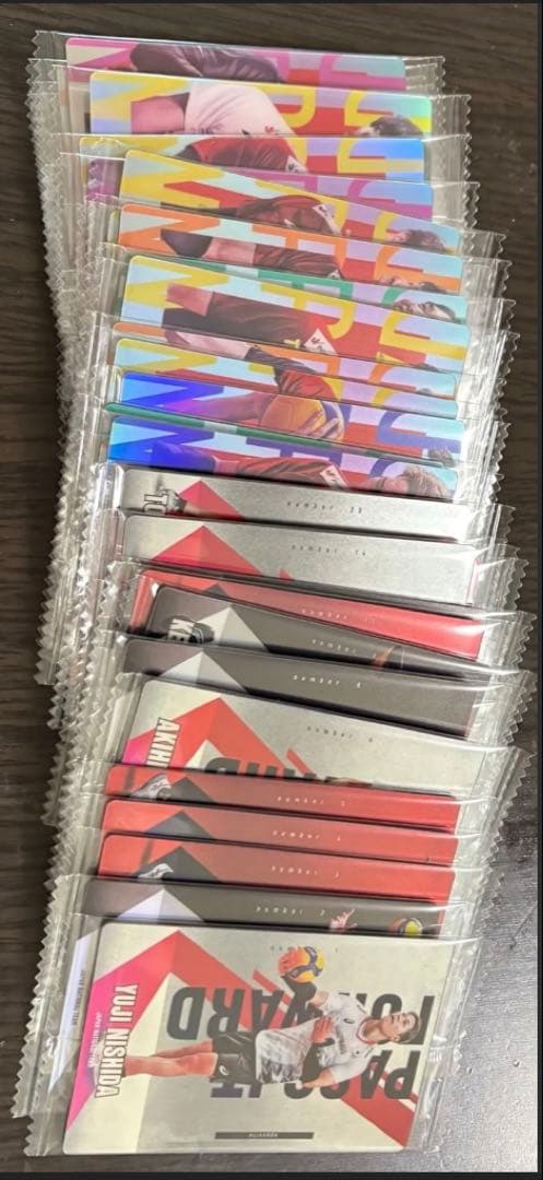 バレーボール男子日本代表　カード全36種