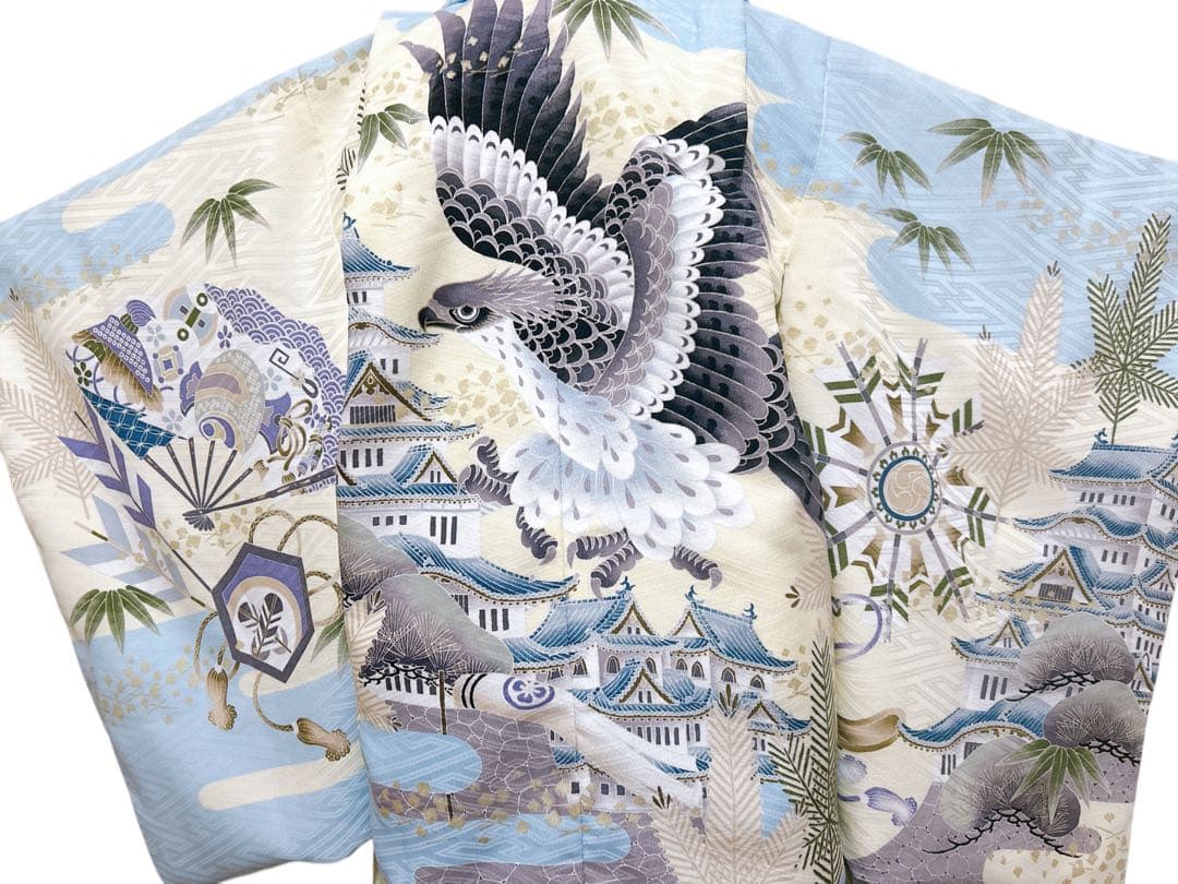 人気の乙葉ブランド♡七五三　男の子　フルセット　一式　水色