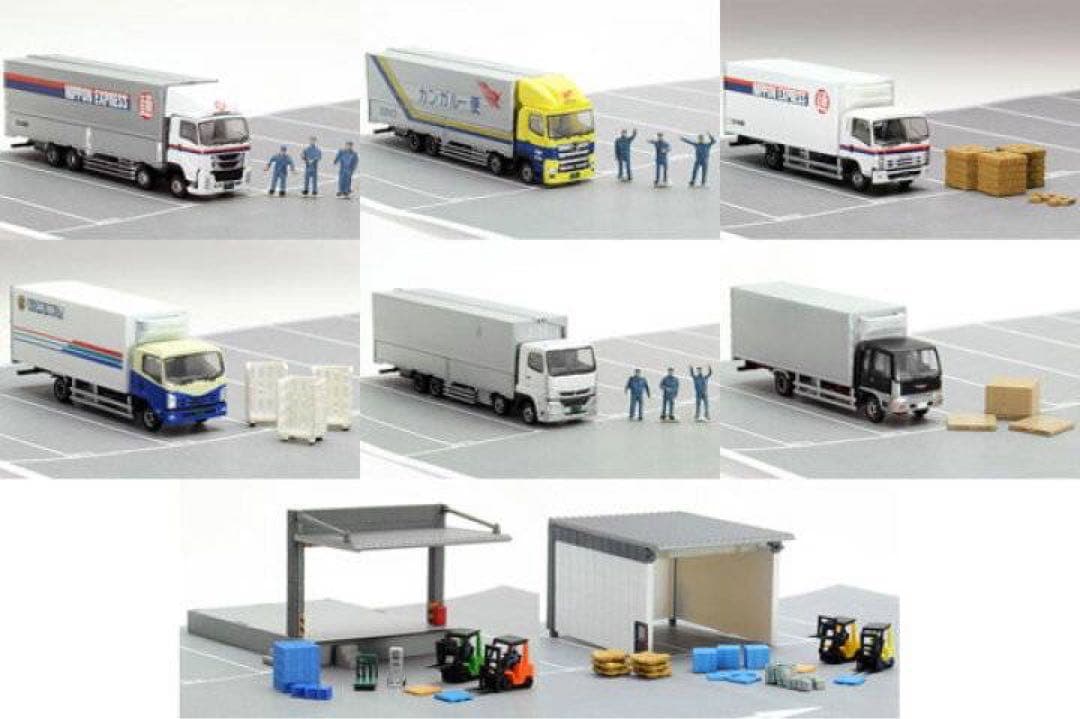 【希少品！】トミーテック はたらくのりもの百景 全8種セット