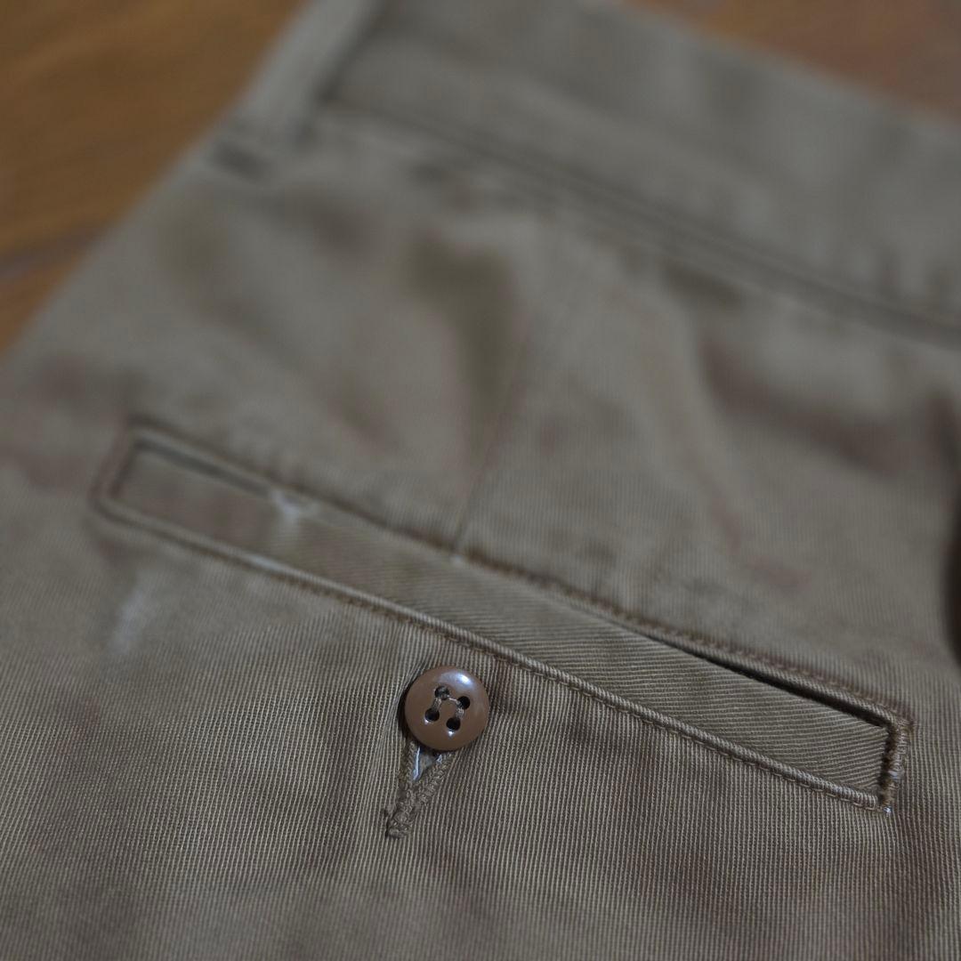 ATLAST＆CO チノパン ツイル トラウザー